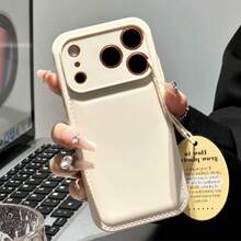 Easypie Selection Autumn And Winter Candy Air Cushion Bulge Bag Suitable Compatible With Apple 17Promax Mobile Phone Case IP16 High Value 15 Fine Hole Full IPhone 17 Pro Max/17 Pro/17 Air/17/16 Pro Max/16/16 Pro/16 Plus/16e/15/15 Pro Max/15 Pro/15 Plus/11/12/13/14 Pro Max/11 Pro/11 Pro Max/12 Pro/12 Pro Max/13 Pro/13 Pro Max/7 Plus/14 Pro/14 Pro Max/14 Plus - Pink - View 2