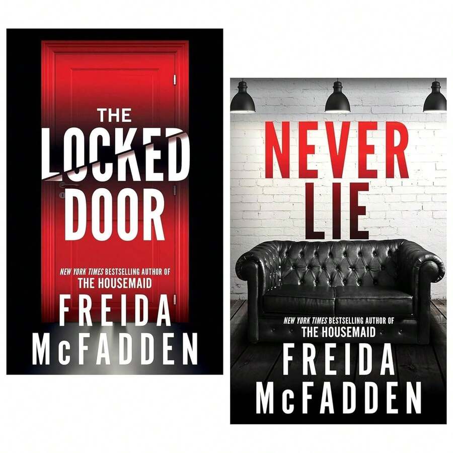 Freida McFadden 2 Books Collection Set (Never Lie And The Locked Door) - Sets - View 1