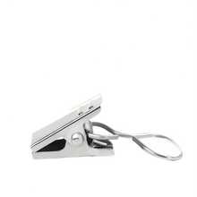 Curtain Clips With Serrated Ring, Metal Curtain Clamps, Shower Curtain Clips With Hooks - Silver - View 5