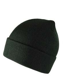 1顶冬季纯色针织帽，骑行加厚运动防风保暖护耳羊毛帽，男女日常佩戴皆宜，时尚百搭