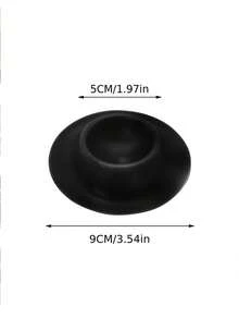 1/5pcs Egg Cups Anti-Break Egg Trays Durable Plastic Stackable Egg Holders With Textured Design For Secure Storage, Breakfast Egg Holders Space-Saving Kitchen Camping Essentials, Egg Cartons, Fridge Organization, Classic Design, Protective Texture - Black - View 7