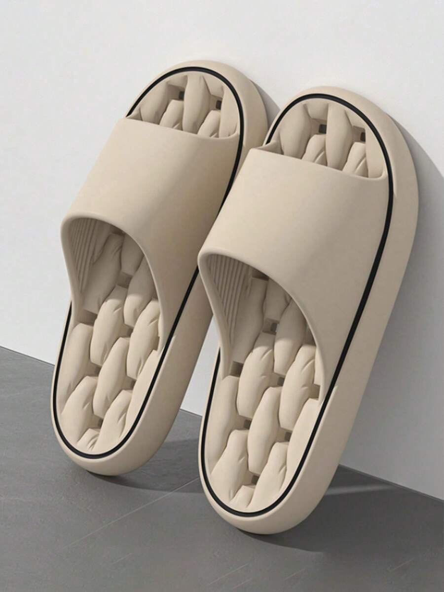 Neue Damen Sommer Hausschuhe, rutschfeste Innen-/Außen Bequeme atmungsaktive Paar Schuhe