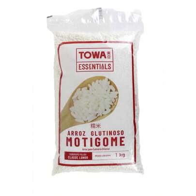 Arroz Glutinoso Motigome Grão Longo 1Kg Towa