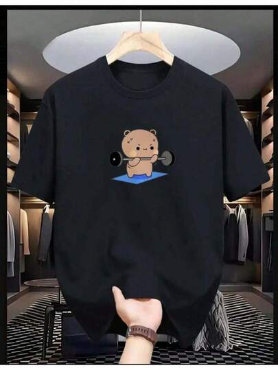 Camiseta Masculina unisex camiseta feminina Academia Confortavel para Treino