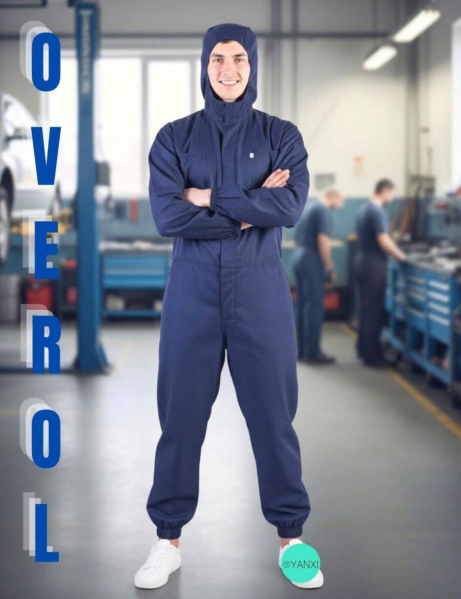 Overol de protección, ropa de protección para trabajadores, mecanicos, elctricista, plomero, pintor, material resistente y duradero. Protector de ropa anti manchas.