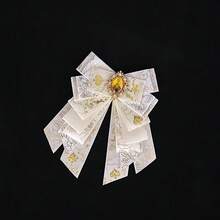 Gorgeous Support Stick Diy Bow - Badge Bag Accessories - Original Versatile Badge Support Bag Accessories Bow-Lolita Decorative Headpiece Edge Clip Back To School - Multicolor - View 15