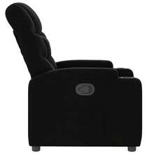 vidaXL Relaxsessel Schwarz Stoff - Negro - Ver 4