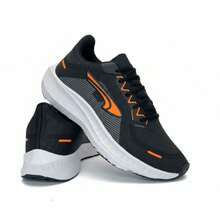 Men's Comfortable Casual Athletic Shoes For Walking, Running And Gym – Lightweight, Stylish And Non-Slip, Sizes 34 To 44 - KRF PTO ORANGE - View 1