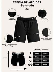 Conjunto Camiseta e Bermuda Lançamento Verão Casual Seadoo - Azul bebê - Visão 2