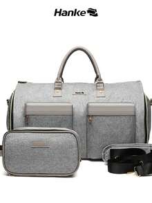 New Large Women's Foldable And Waterproof Travel Bag - Everyday Style, FASHION SHOP - 裸色 - 查看 4