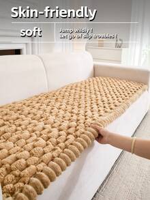 1pc Boho Pet Sofa Covers, Soft Washable Dog Blanket With Elastic Edges, Furniture Protector Mat For Couches And Sofas