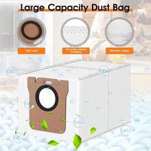 X20+/X20 Plus Robot Vacuum Cleaner Accessories: Replacement Parts Including Roller Brush, Side Brush, Filter, Mop Pad, Dust Bag, Etc. - Multicolor - View 7