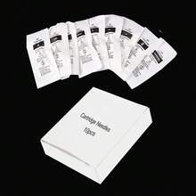 10pcs/Box High Quality Semi-Permanent Makeup Needles 0.3MM Disposable Cartridge Eyebrow Lip Tattoo Machine Needles - Clear - View 5