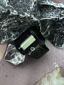 1pc/6pcs/12pcs Electronic Time Display LED Mini Finger Ring, Electronic Counter With Time Display, Mini Portable Electronic Tally Counter, People Flow Counter, Manual Mechanical Counting Device, Prayer Counter - Multicolor - View 10