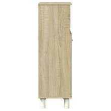 vidaXL Badschrank Sonoma-Eiche 30,5x30x95 Cm Holzwerkstoff - Giallo - Visualizzare 5