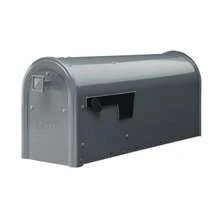 MailboxesARCHITECTURAL MAILBOXES Edson™ - Buzón de Acero Resistente a la Intemperie para Exterior Gris plomizo buzón Medio en la acera con Cierre magnético Aprobado por  para Entrega residencialMailboxes - GRIS - Ver 1