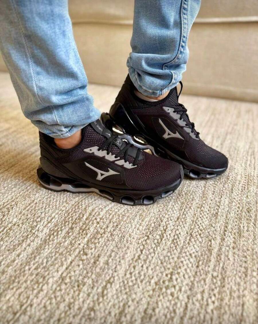 Men's Reflective Pro X Wave Chameleon Sneakers - Immediate Shipping - Various Colors - Đen/Bạc - Xem 1