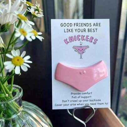 朋友就像你最好的内衣：口袋设计提供舒适支撑——送给家人和朋友的完美礼物