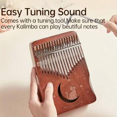 17-Note Thumb Piano Kalimba Beginners Easy To Learn Finger Piano Birthday Gift Net Red Musical Instrument