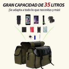 Bolsa de viaje universal para motocicletas, bicicletas y scooters. Apta para motocicletas, ciclomotores y scooters. Bolsa lateral. Bolsa de viaje universal para motocicletas o scooters. Bolsa lateral para motocicletas. Bolsa de viaje impermeable para motocicletas. Bolsa de equipaje portátil. Accesorios universales para motocicletas. - Caqui - Ver 11