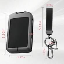 Key Fob Cover With Heavy-Duty Keychain For Volvo XC90 XC60 XC40 S60 S90  V90 Polestar 1 2Christmas - Đỏ - Xem 11