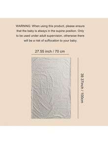 1-Piece Baby Blanket: New Autumn/Winter Newborn Cover. Cute Simple Prints, Fits Both Genders. Soft, Warm, Skin-Friendly-Top Autumn/Winter Gift For Babies. - Multicolor - View 11