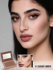 MISSLYN-Cinnadream Contouring Powder, Smooth And Blendable Texture, Ultra-Fine And Long-Lasting, Cool-Toned For Natural Makeup Look, Face Sculpting Powder, Moisturizing And Nourishing, Infused With Murumuru Butter Blend