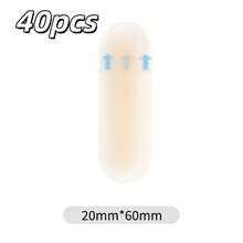 QKC 10 片高跟鞋防擦伤舒适隐形鞋跟贴。