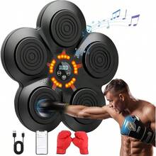 Mquina de Boxeo Musical con Conexin, El Gimnasio En Casa Perfecto para Adultos y Nios, con Una Music Boxing para Todos - inicial - Ver 2