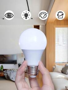 2个7/9/12/15W E27 LED灯泡，冷白光6500K，相当于180W白炽灯，2500流明，不可调光，高流明照明，适用于商店、车库、仓库 - 白光燈泡 - 查看 6