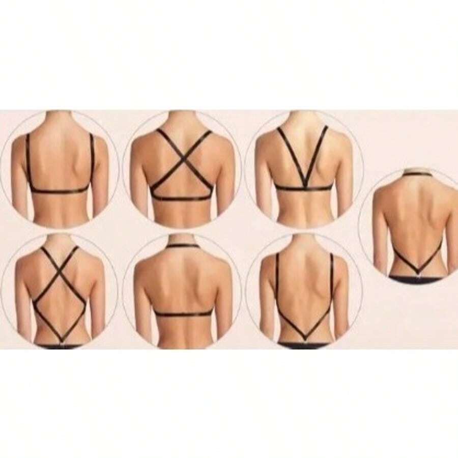 Multifunctional Bra - Push Up Bra - Various Ways To Wear It - White - View 1