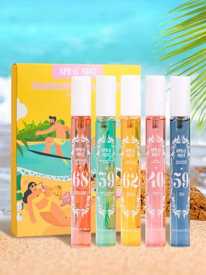 1/4/5 Paquete de Bruma Perfumada Brasileña, 4 Opciones de Combinación Disponibles, Ambientador de Interiores y Exteriores, Aroma de Varias Capas, Fragancia Duradera, Proporciona una Experiencia Sensorial Deliciosa. Elegante Aroma a Vainilla de Janeiro, Coco, Cítricos y Madera, Refrescante y Estimulante, Adecuado para Citas, Fiestas, Reuniones, Vacaciones, Hogar, Hotel, Oficina y talla grande, Un Regalo Ideal para Amigos y Familiares.