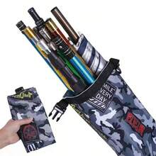 Portable Foldable Fishing Tackle Bag, Fishing Tackle Storage Bags & Wraps, Fishing Bag For Fishing Gear And Supplies, Fishing Pole Sleeve, Compact Outdoor Fishing Stuff Organizer, Ideal Gifts For Fishermen, Waterproof Fishing Accessories - A - View 1