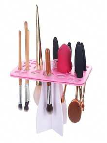 1pc Makeup Brush Drying Rack Dry Brush Holder Convenient And Practical To Dry Brush Artifact Cosmetics Make Up Tools - Multicolor - View 2