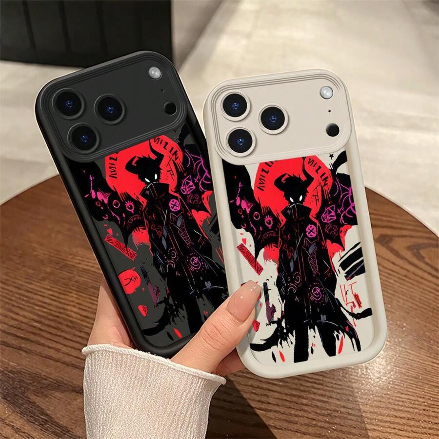 Funda de Teléfono Móvil Antigolpes Mate Negra y Blanca Todo Incluido Apta para iPhone 17PROMAX/17AIR/17PRO/17/16PROMAX/16PLUS/16PRO/16/15PROMAX/15PLUS/15PRO/15/14PROMAX/14PLUS/14PRO/14/13PROMAX/13PRO/13/12PROMAX/12PRO/12 - Mezcla de colores - Ver 1