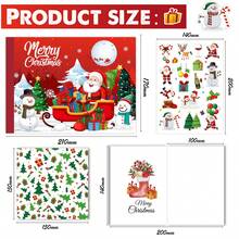 Christmas And New Year Gift Scrapbook Journal Set - Multicolor - View 4