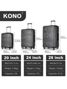 Suitcases - 迷彩灰 - 查看 7