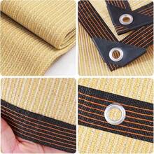 90% Shade Cloth For Garage And Pool, UV Protection And Quick Installation - amarillo claro - Ver 7