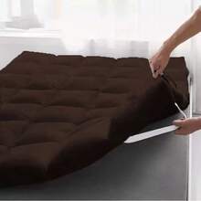 Pillow Top Mattress Protector With A Feather-Like Touch – Super Soft – Available In All Sizes – Various Colors - Rust Brown - View 5