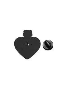 3pcs Magic Cat Enamel Pin Custom Black Cat Magic Potion Brooch Collar Badge Gothic Animal Brooch Halloween Gift For Friends - Multicolor - View 3