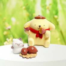 Miniso Hộp bí ẩn hình chú chó Pudding của Sanrio, thuộc bộ sưu tập theo mùa dành cho trẻ em, được làm từ chất liệu ABS bền chắc, màu sắc tươi sáng kết hợp các yếu tố theo mùa, thích hợp để trang trí văn phòng và phòng học, cũng thích hợp làm quà tặng ngày Valentine (Giao ngẫu nhiên 1 sản phẩm) - Nhiều màu - Xem 4