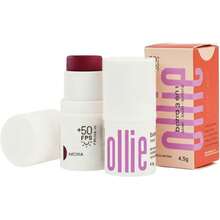 Ollie - Barra 3 en 1 Rubor, Labial y Sombra FPS +50 |   Rosa Malva. - Zarzamora - Ver 10