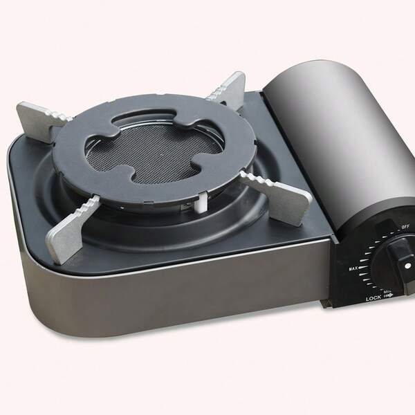 REDSUN 1pc Universal Pot Holder Ring, Suitable For Gas Stove, Portable Stove, Moka Pot - Outdoor Camping Cooking Stand, Rust-Resistant High-Temperature Coating, Diameter 5.3 Inches/13.5 Cm