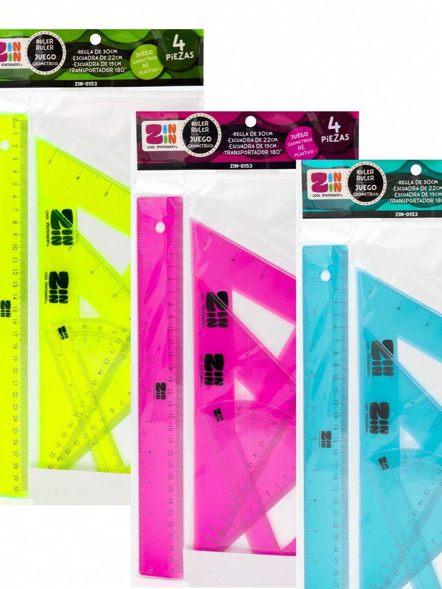Rulers - Hot Pink - View 1