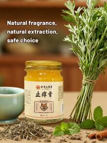 50ml, Skin Soothing Herbal Balm, Herbal Extract, Daily Care, Deep Penetration, Gentle And Non-Irritating, Refreshing And Suitable For Home Use, Can Be Used On Multiple Parts, Carry With You, Available At Any Time, Relax - Cooling and Soothing Cream - View 4