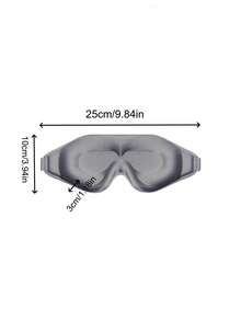 This 3D Eye Mask Is Perfect For Sleep, Overnight Travel, And Napping. It Effectively Blocks Light, Making It An Ideal Choice For The Bedroom, Travel, Office, School, And Other Settings. It Is Also A Must-Have Item For The Back-To-School Season.