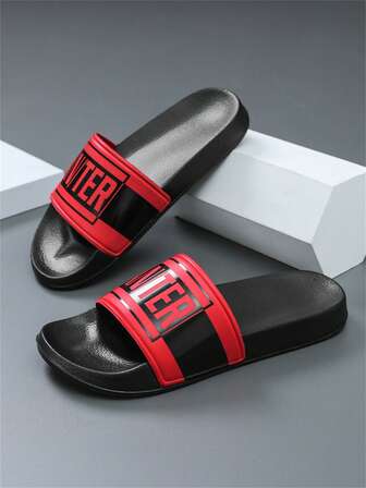 Men's Summer Outdoor Slippers, Fashionable Versatile Sports Casual Hook And Loop Sandals, Suitable For Teenagers, Outdoor, Beach