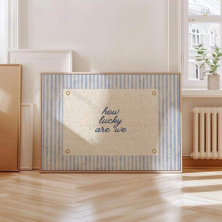 1pc Navy Blue Typography Wall Art Print, Positive Quote Poster, Vintage Aesthetic Home Decor And Room Decor For Bedroom Decor And Living Room Decor, Inspirational Wall Art For Dorm Room And Office Decor, Minimalist Modern Poster For House Decor And Wall Decor Aesthetic - Multicolor - View 12