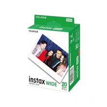 PACK 60 PELICULAS INSTAX WIDE - FUJIFILM- 60 FOTOS (3 paquetes de 20) - Blanco - Ver 2