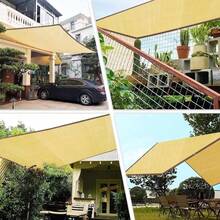 90% Shade Cloth For Garage And Pool, UV Protection And Quick Installation - amarillo claro - Ver 10